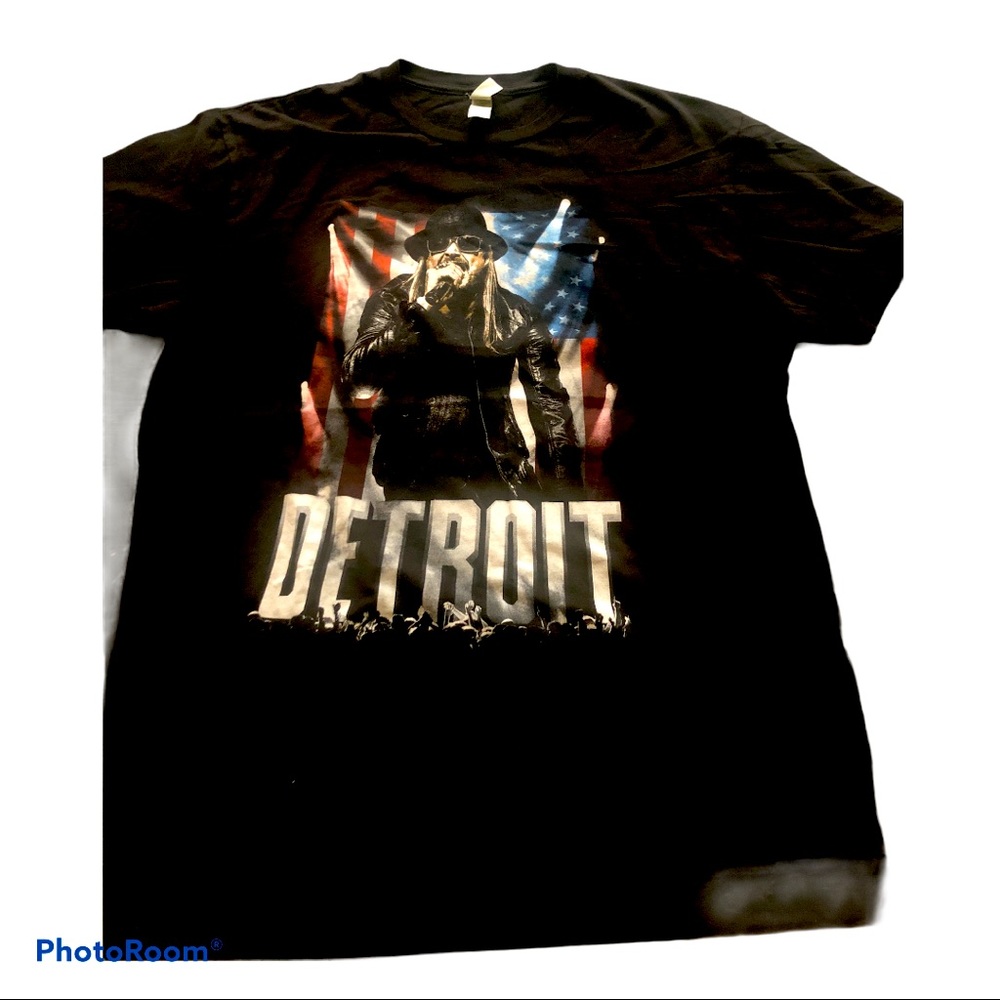 Kid Rock 2015 XL concert tour shirt 2 sided